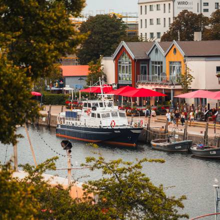 Alter Strom in Warnemünde